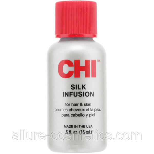 Відновлюючий комплекс для волосся з шовком CHI silk infusion INFRA 15мл