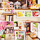 Ляльковий будинок конструктор DIY Cute Room H-023 Магазин морозива Щастя, фото 3