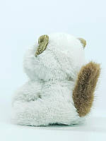 М'яка іграшка Shantou «Сіамський котик» білий з рудими вушками (13 см) C6304-1, фото 3