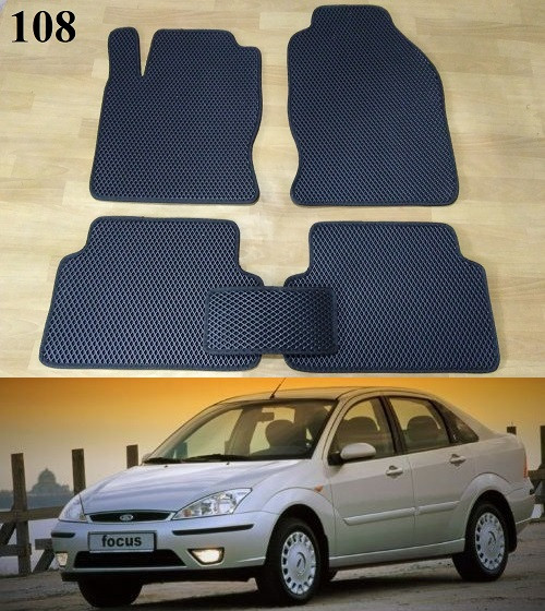 Килимки ЕВА в салон Ford Focus I '99-04