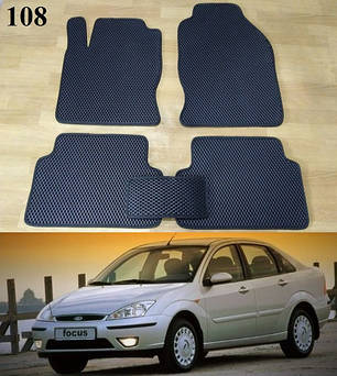 Килимки ЕВА в салон Ford Focus I '99-04, фото 1