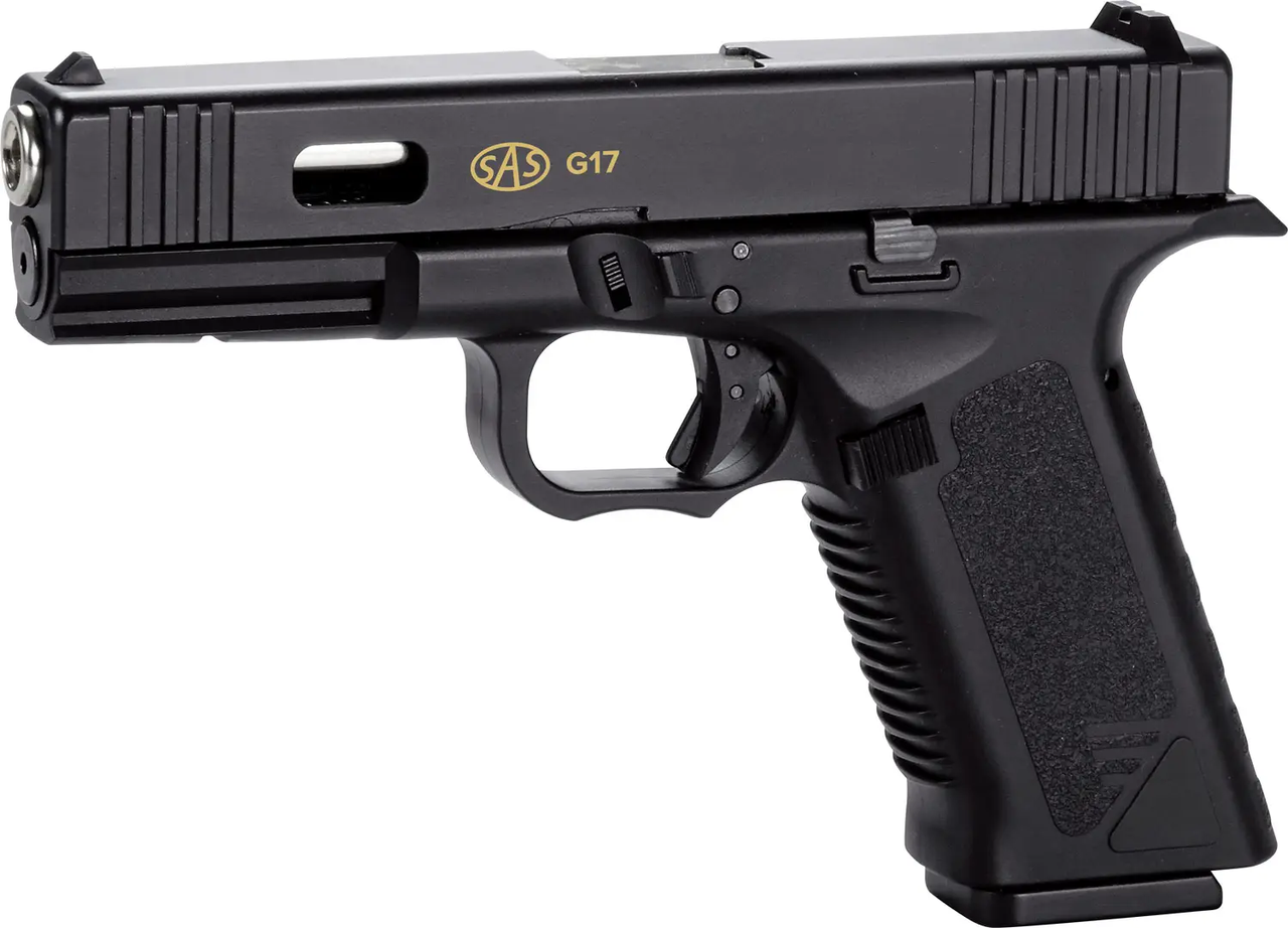Пневматичний пістолет SAS G17 Blowback (Glock 17)