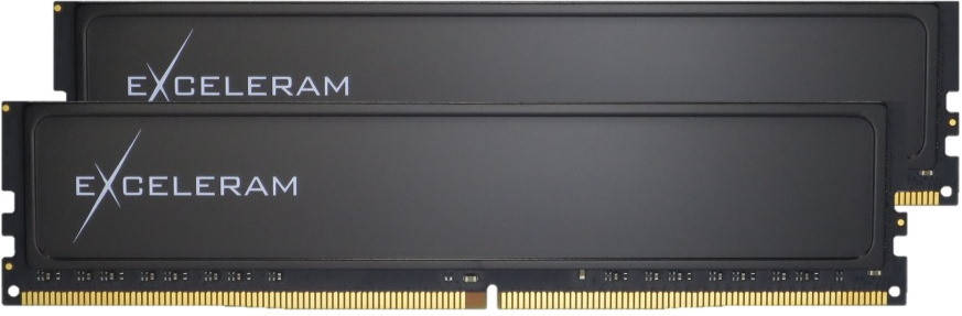 Оперативна пам'ять Exceleram 16GB (2x8GB) DDR4 3600MHz Black Sark (ED4163618AD), фото 1