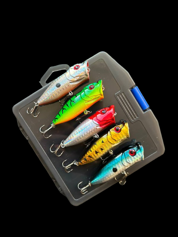 Набір Воблерів Fishing Pop Max 5шт + коробка, фото 1