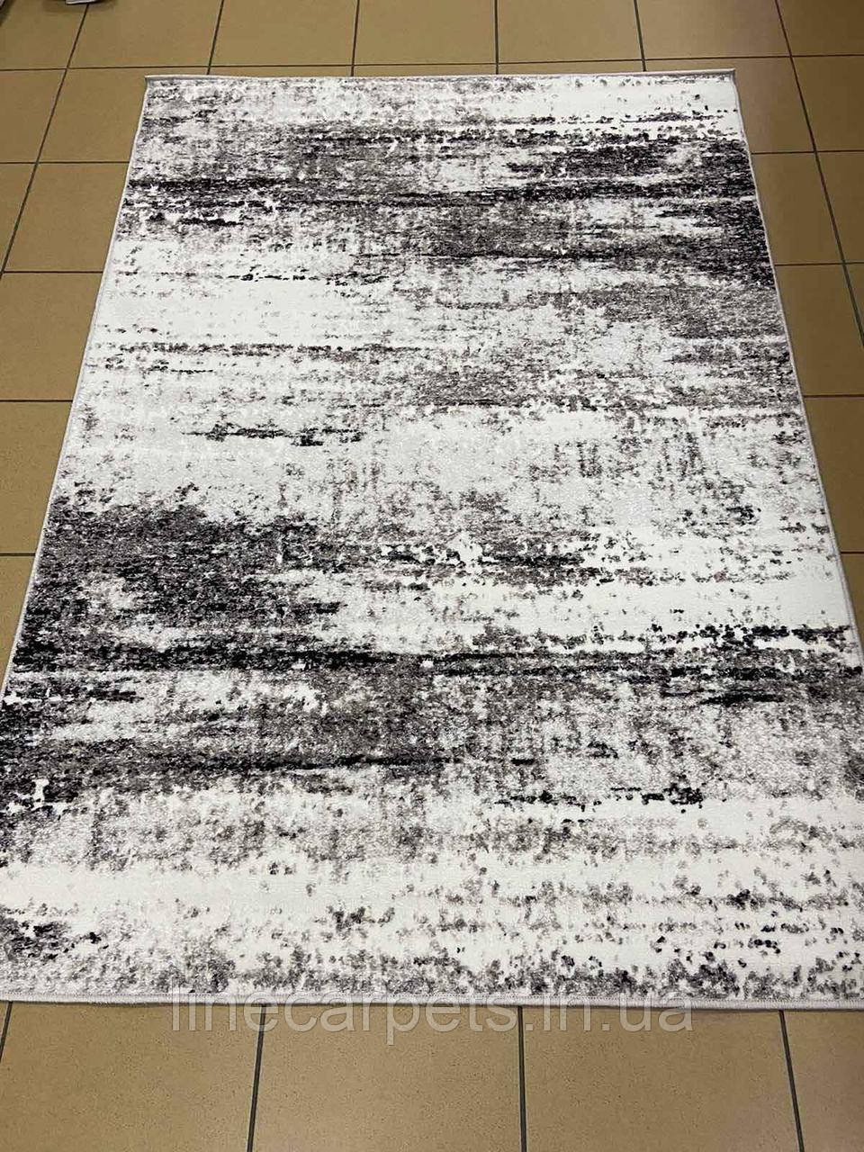 Сучасний бежевий килим MONTANA 08682B ECRU-D. BROWN, фото 1