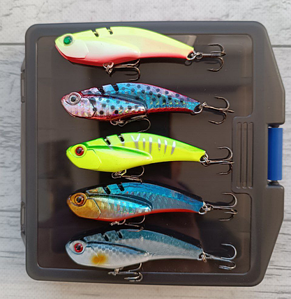 Цикада блешня 70mm\20g Набір 5шт в коробке, фото 2