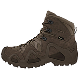 Тактичні черевики берці LOWA Zephyr GTX MID TF Dark Brown, фото 4