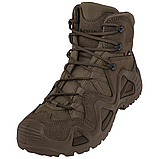 Тактичні черевики берці LOWA Zephyr GTX MID TF Dark Brown, фото 3