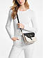 Жіноча сумка кросбоді Michael Kors Emilia Small Logo Crossbody Bag (Vanilla/Black) ОРИГІНАЛ, фото 2