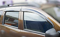 Дефлекторы для окон Renault Duster 2011-2018, Козырьки на окна Рэно Дастер, набор ветровиков VL Tuning