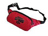 (11*31)Дитяча сумка на пояс Оксфорд тканинна 600D спортивні барсетки підліткові Дівчинка та хлопчик гурт, фото 2