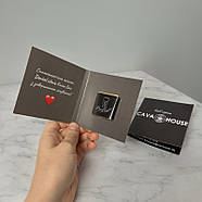 20 шт. Листівка книжка (160х80 мм) + шоколад із логотипом, фото 2