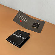 300 шт. Листівка книжка (160х80 мм) + шоколад із логотипом, фото 3