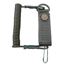 Страхувальний спіральний ремінь (тренчик) зелений