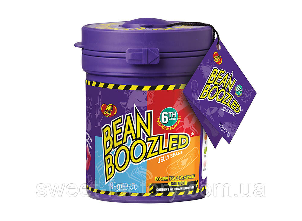 Жувальні боби Jelly Belly Bean Boozled Mystery Bean Pop Up 6th 99g, фото 1