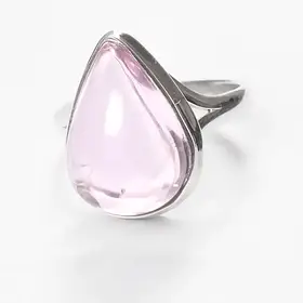 Кунцит каблучки