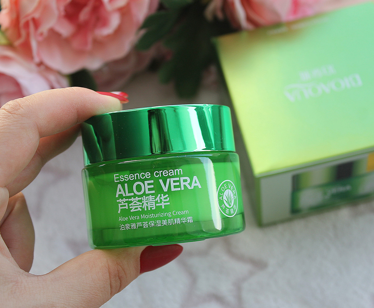 Зволожуючий крем-гель BIOAQUA ALOE VERA ESSENCE CREMA, 50 g