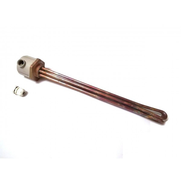 ТЕН блок 12000W / 1,5" (48 мм) / Мідь / Італія, фото 1