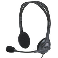 Оригінал! Навушники Logitech H111 Stereo Headset with 1*4pin jack (981-000593) - Вища Якість!