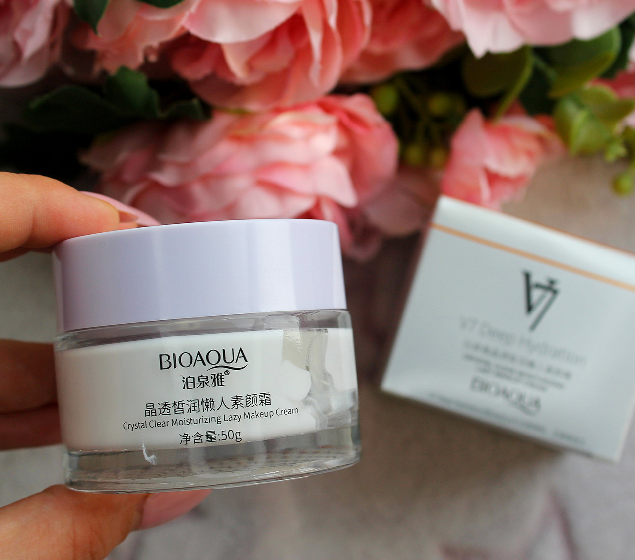 Крем для обличчя під макіяж Bioaqua V7 Deep Hydration Cream 50 мл BQY8219, фото 1