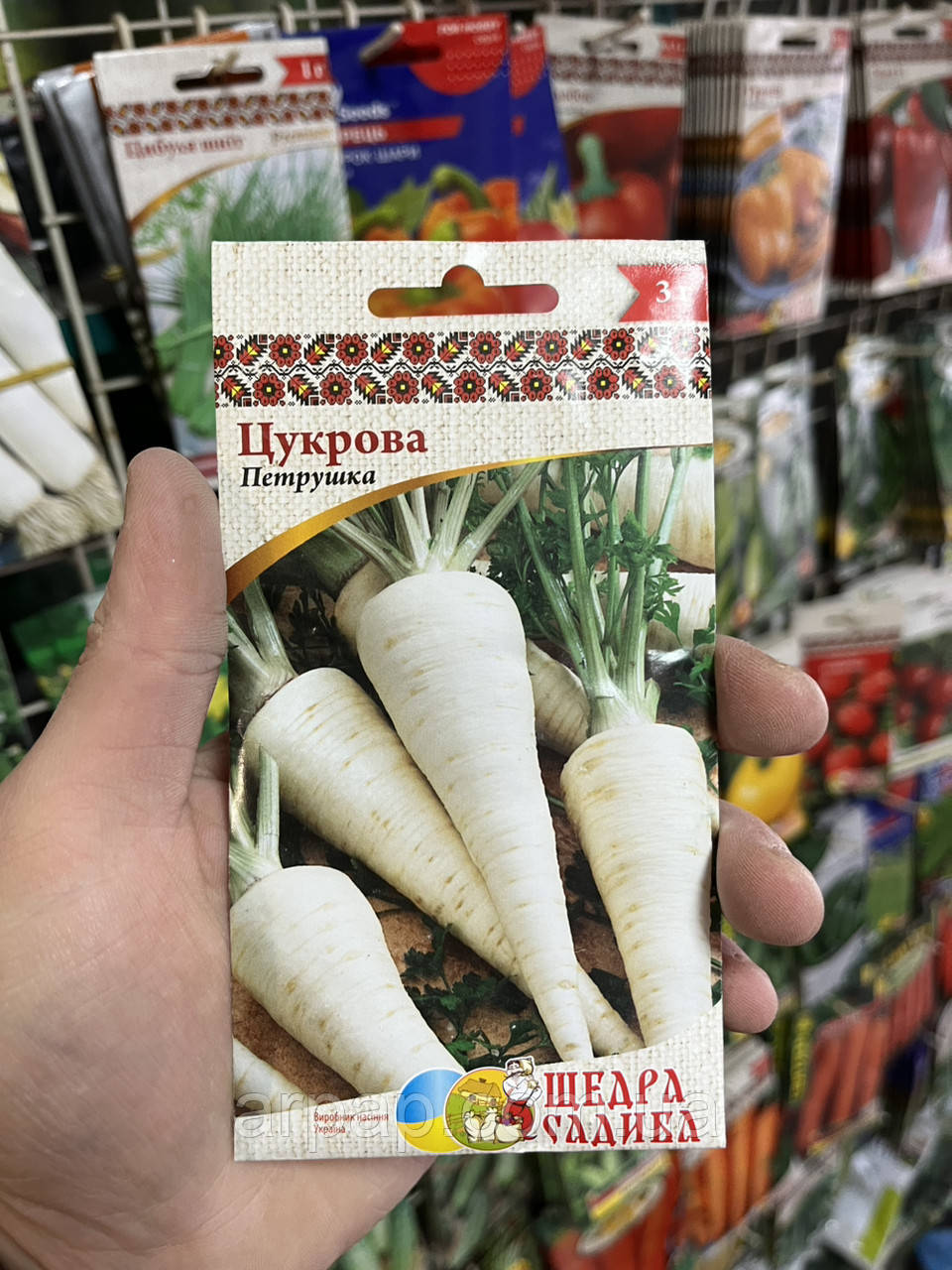 Петрушка коренєва Цукрова 2 г, фото 1