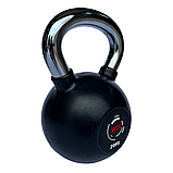 Гиря прогумована з хромованою ручкою WCG 20 кг, фото 2