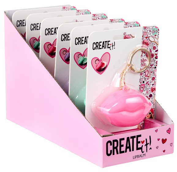 Бальзам для губ брелок Create IT! LOVE