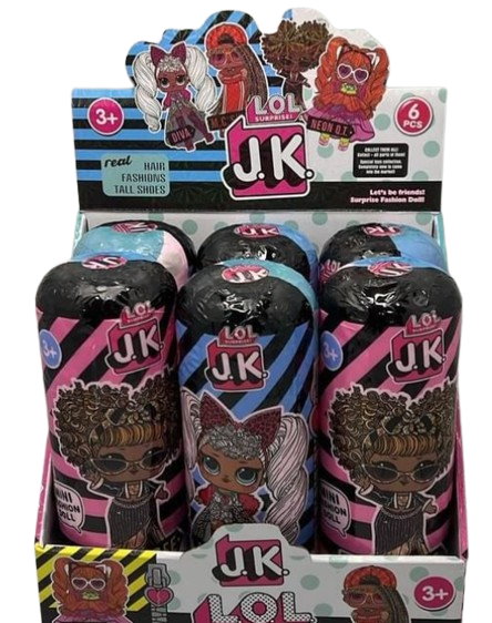 Лялька сюрприз у капсулі в асортименті 24 см Kt, фото 1