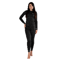 Жіноча термобілизна LVL2 Pani Polarheat QS Pro Сірий Меланж (8321), S