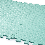 Килимок-пазл WCG EVA 60х60х1 см бірюзовий, фото 6