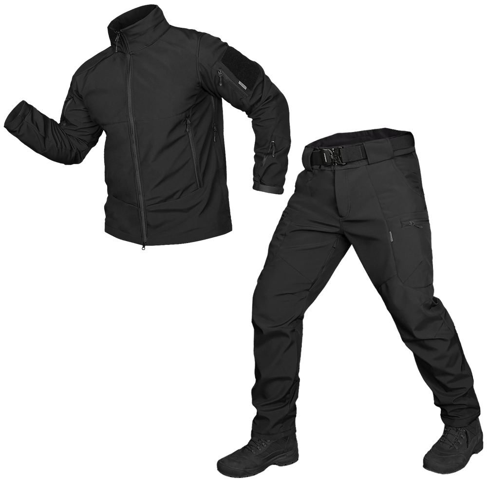 Костюм Stalker Phantom SoftShell Чорний (7388), S