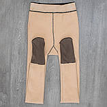 Колготи жіночі на флісі з імітацією капронових 44-48р чорні, фото 9