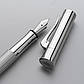 Ручка перова Graf von Faber-Castell Fountain pen Guilloche Rhodium з колекції Guillloche, перо М, 146590, фото 6