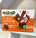 Весела радіокерована дитяча іграшка танцюючий крейзі трактор Crazy Jumping Car на пульті, фото 3