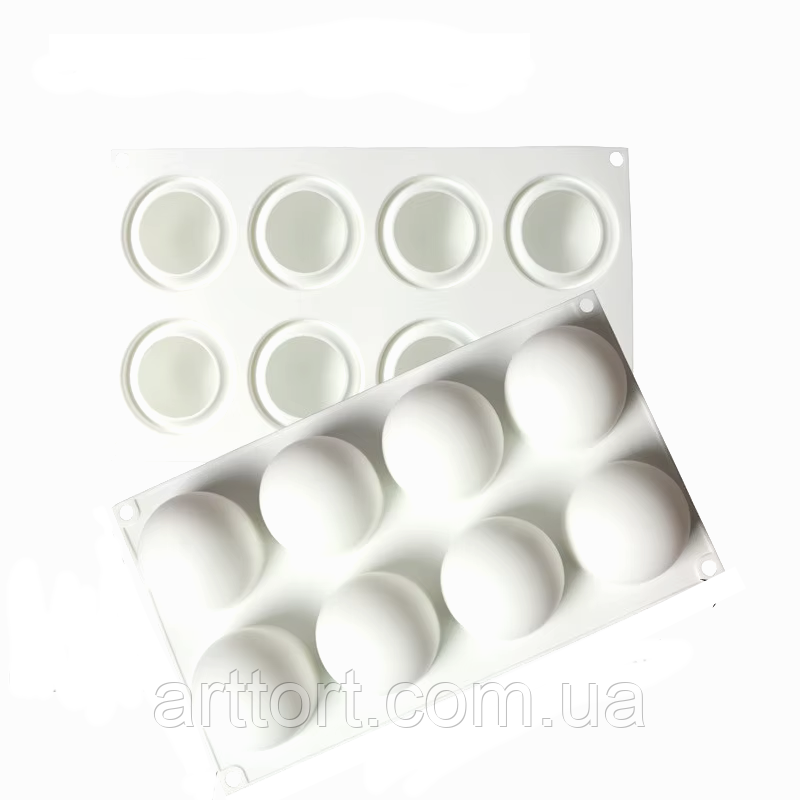 Силіконова форма Сфера (TRUFFLES аналог), Куля, фото 1