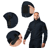 Куртка Phantom SoftShell Темно-синя (7292), XXL, фото 6