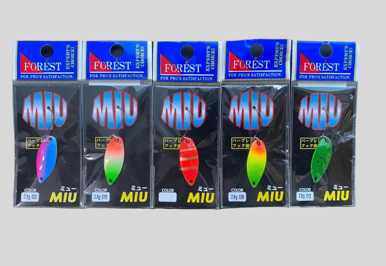 Набір Мікро Блешень коливалок Forest MIU Limited 2.8g 5шт