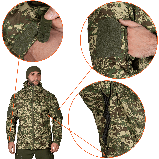 Куртка Stalker SoftShell Хижак НГУ (7495), XXXXL, фото 3