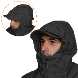 Куртка Stalker SoftShell Чорна (7226), M, фото 4