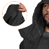 Куртка Stalker SoftShell Чорна (7226), M, фото 5