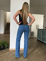 Брюки, джинси жіночі прямі класичні, завжди в наявності великі розміри.