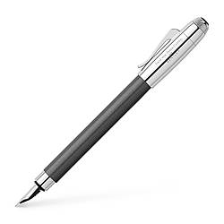 Перова ручка Graf von Faber-Castell для Bentley Tungsten, корпус темно-сірий, перо F (0,5 мм), 141701