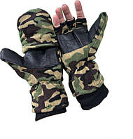 Перчатки - рукавиці з відкидними пальцями фліс Thinsulate