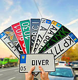 Дублікат автономерів – офіційне виготовлення номерних знаків для авто, мото, з голограмами,автономера, фото 2