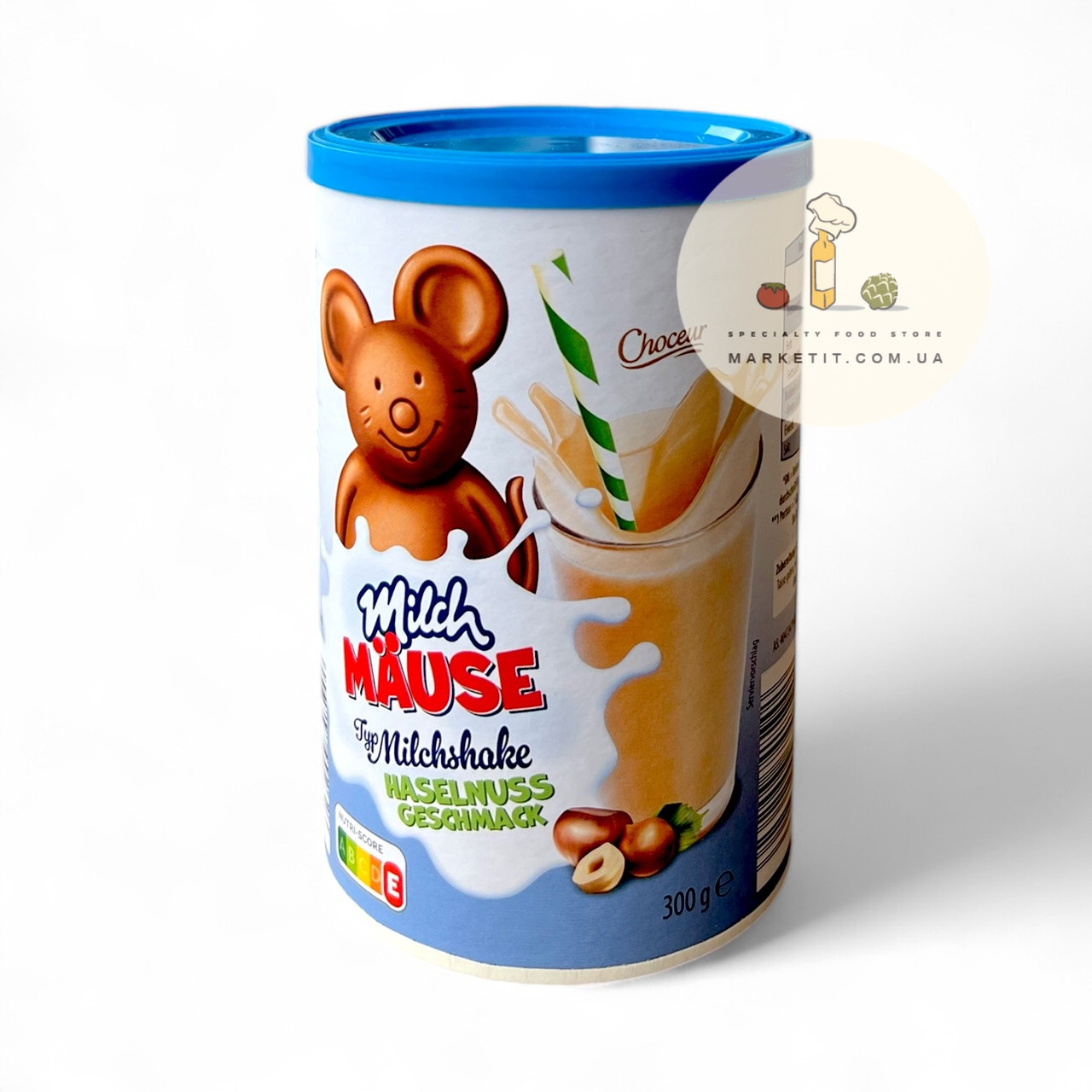 Молочний напій для дітей Choceur Milch Mause Milchshake, зі смаком фундука 300 г