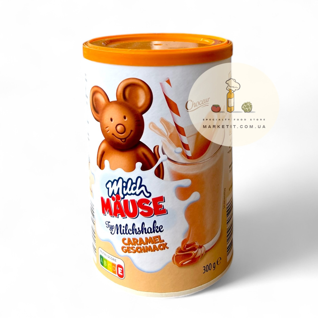 Молочний напій для дітей Choceur Milch Mause Milchshake, зі смаком карамелі 300 г.