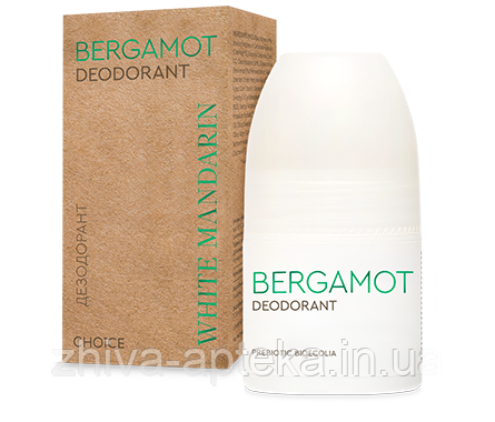 Натуральний дезодорант DEO Bergamot — White Mandarin, 50 мл