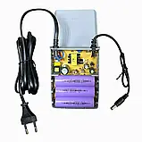 Mini UPS один вихід DC 12V/2A безперебійник, ДБЖ для роутерів, Powerbank 10000 Mah +кабель роздільник живлення, фото 4