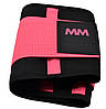 Пояс компресійний MadMax MFA-277 Slimming belt Black/neon pink L, фото 6
