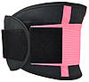 Пояс компресійний MadMax MFA-277 Slimming belt Black/neon pink L, фото 3